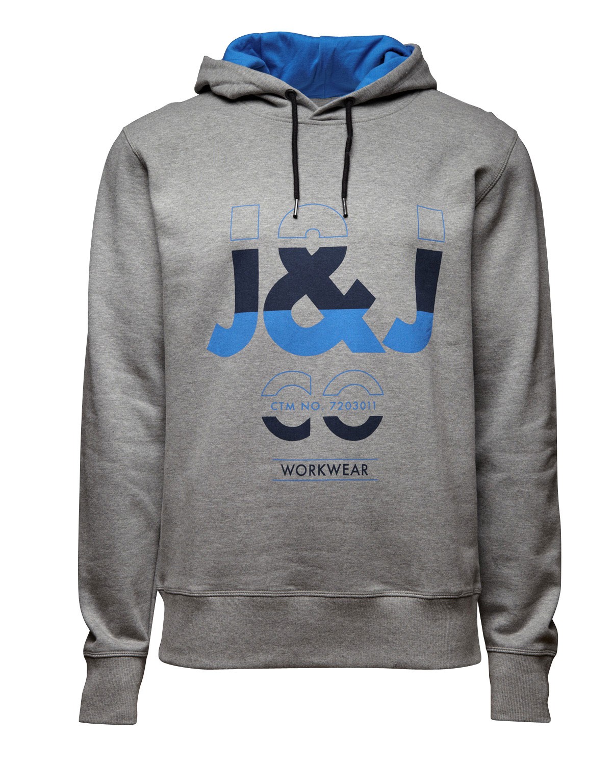 Hoodie Herren Jack & Jones Male Kapuzenpullover Logo Jogginghosen Für Herren